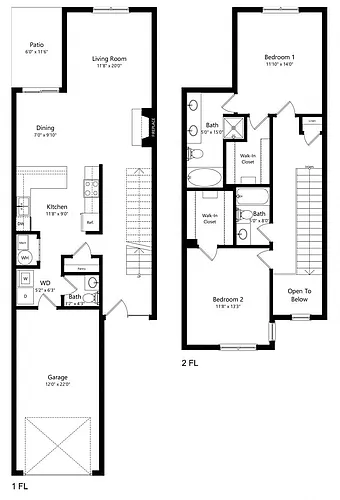 Floor plan Gibbs Hill