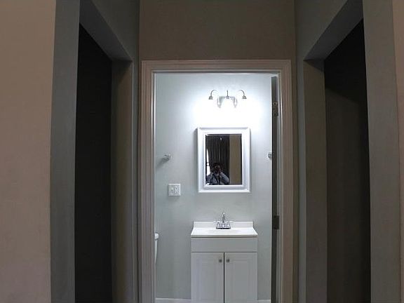 Bathroom and closets in master