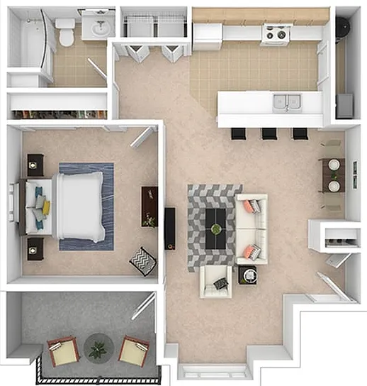 1 bed 1 bed