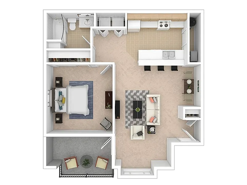 Floor plan The Bluff