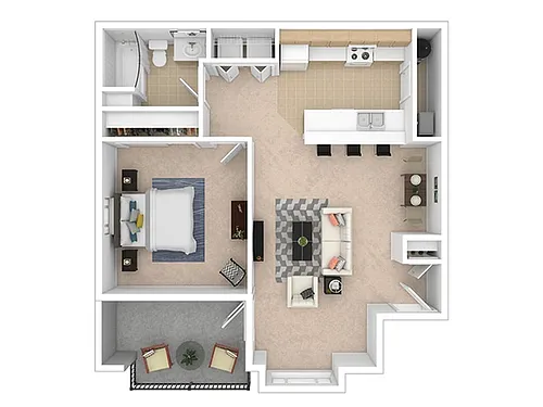 Floor plan The Bluff