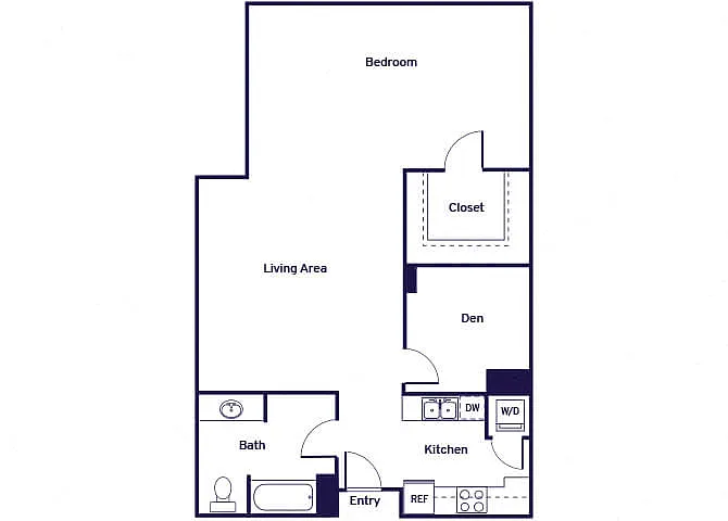 Floor plan S3 Den