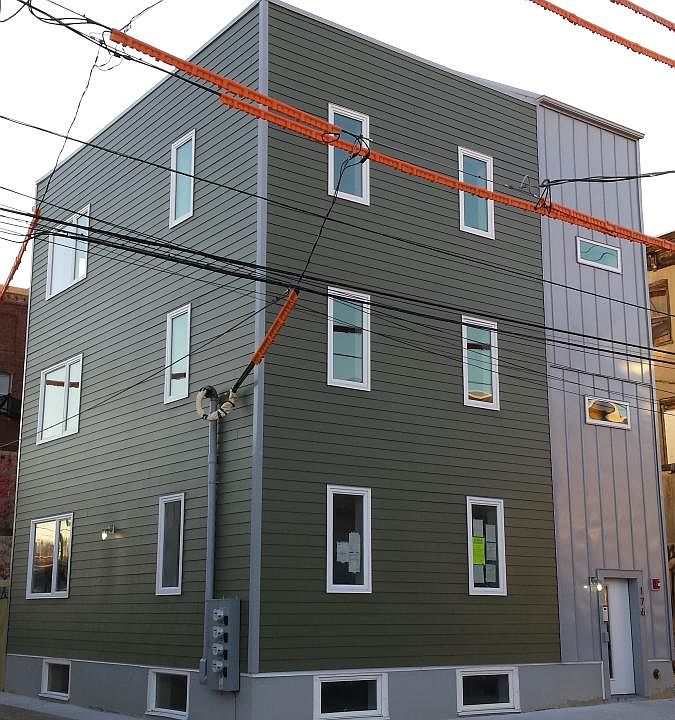 Front of building