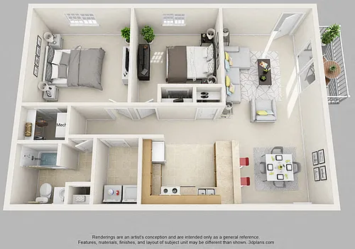Floor plan Cambridge