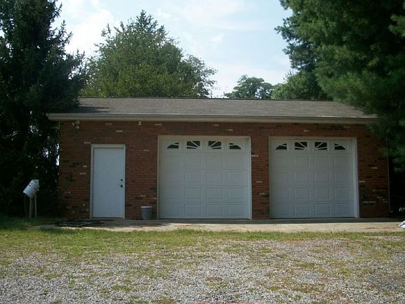 Two car garage