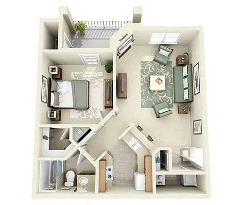 Floor plan Calder