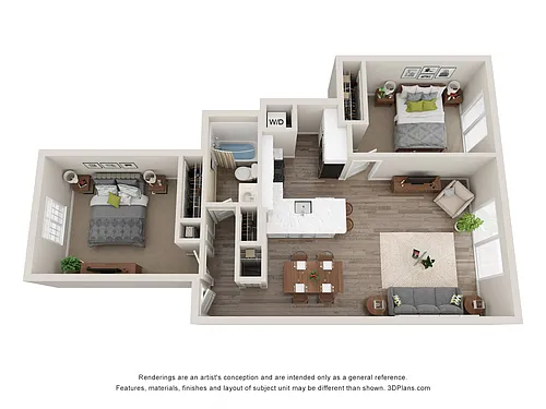 Floor plan Sunflower