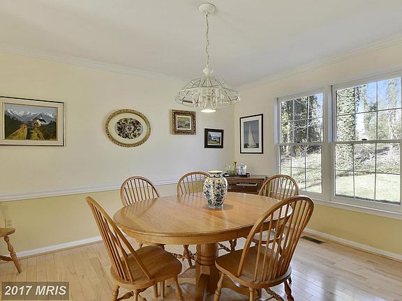 Formal Dining Room with Maple Floor