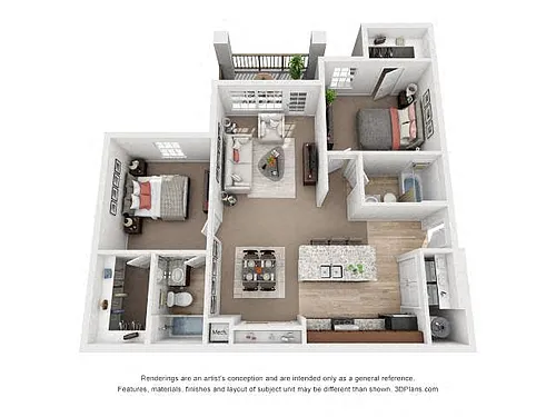 Floor plan B3
