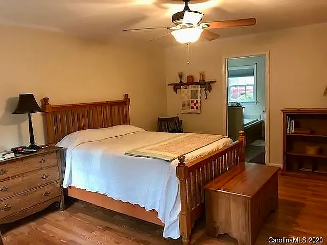 Master with large en suite bathroom.