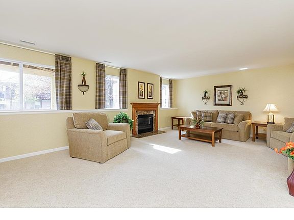 Family Room in the Finished Lower Level