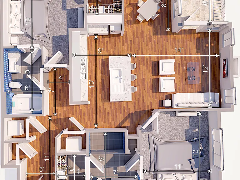 Bluffview Apartments — Photo 39
