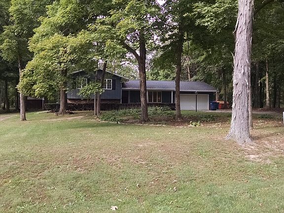 Front view and Hosta garden
