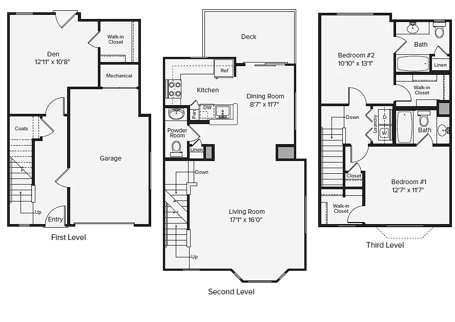 Floor plan B2T-1727