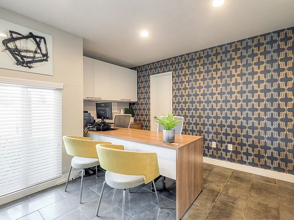 Leasing center, front desk area.