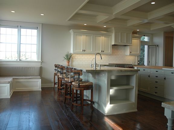 Walls of windows overlooking downtown Santa Barbara fill the