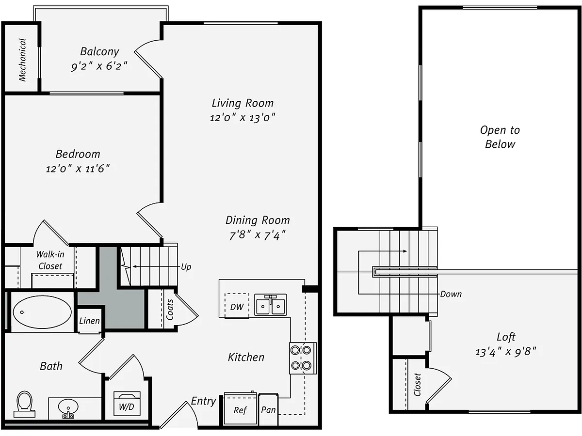 Floor plan A6L