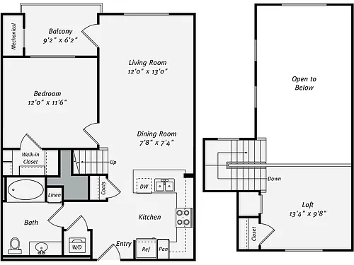 Floor plan A6L
