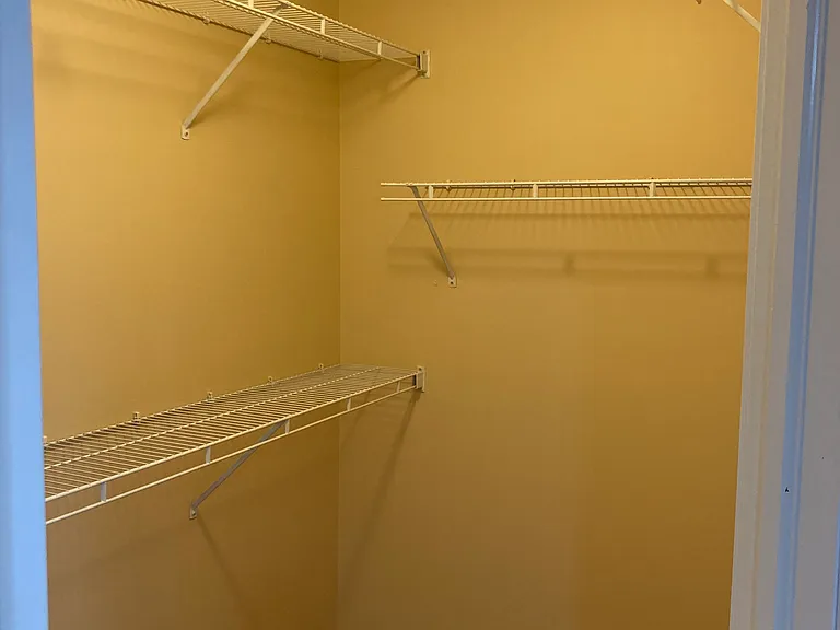 Master walk-in closet