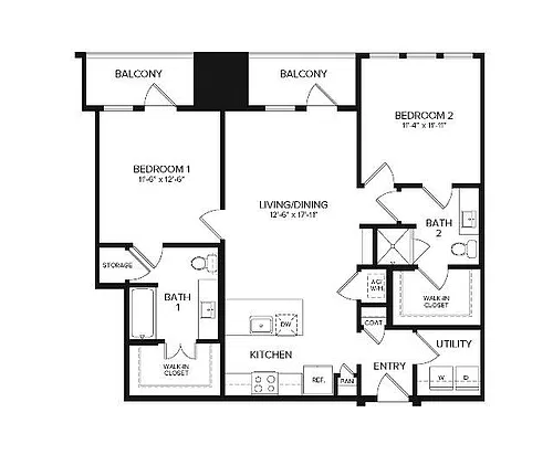 Floor plan B1 ALT