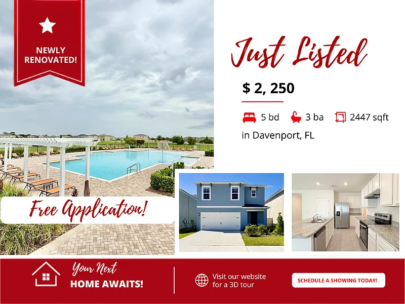 5 bed, 3.0 bath, 2447 sqft, $2,250 — Photo 1