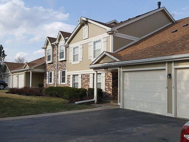 Front view of building