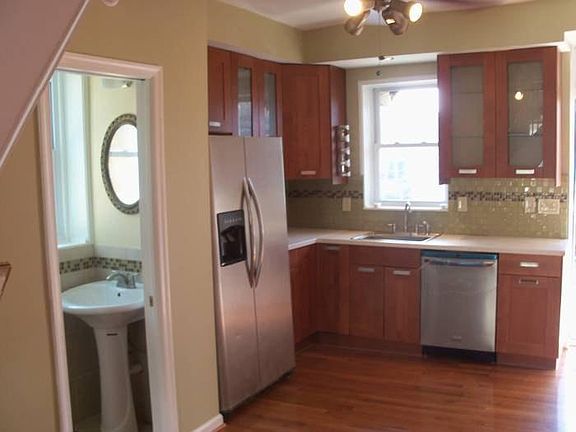 Kitchen and half bath