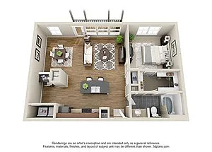 Floor plan A1R