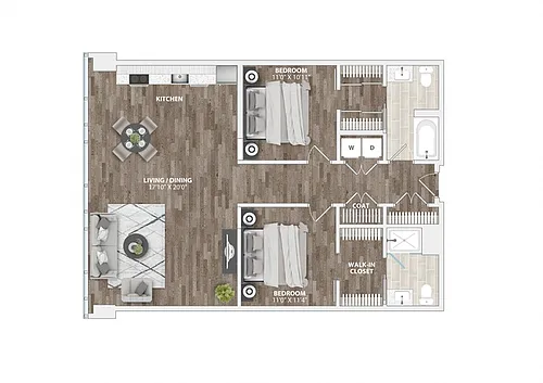 Floor plan B2BL