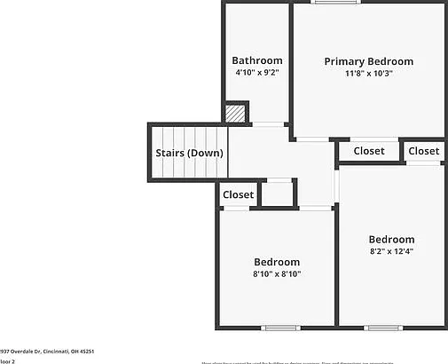 4 bed, 1.0 bath, 1368 sqft, $1,905 — Photo 4