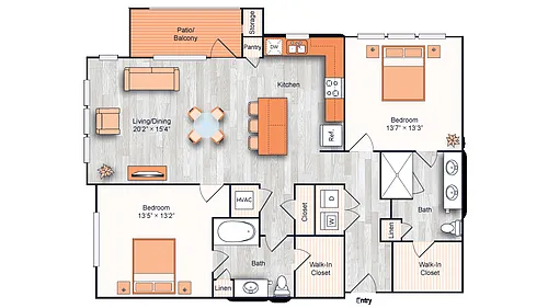 Floor plan B2B