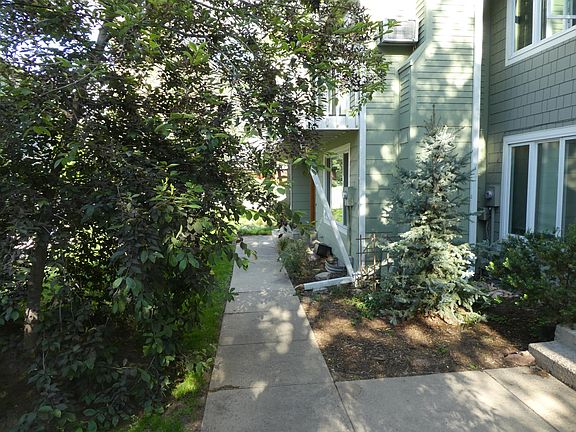 walkway to unit