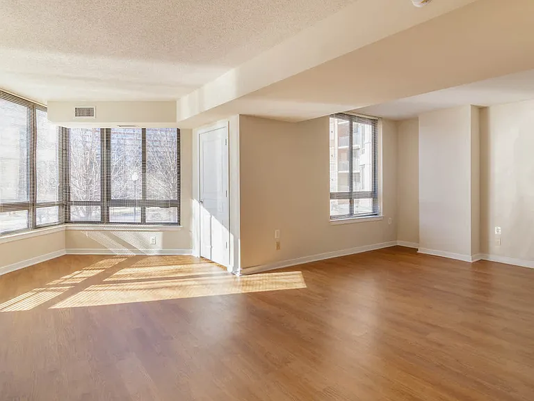 Studio Living Room with Hard Surface Flooring