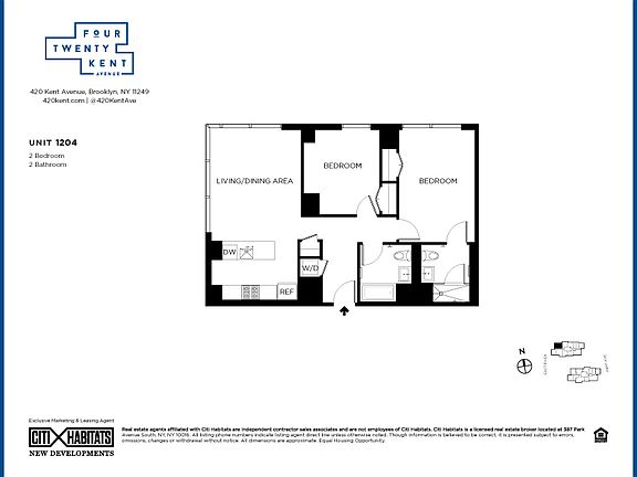2nd image of 420 Kent Ave APT 1204