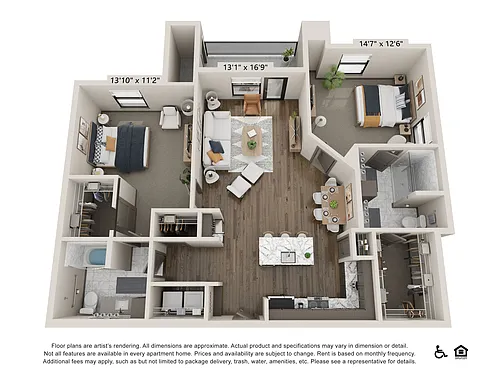 Floor plan B3