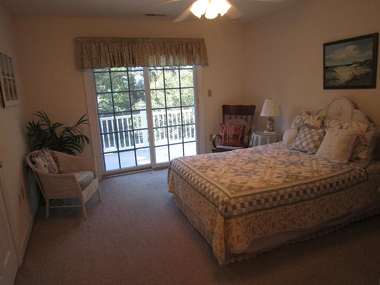 2nd floor middle BR opening to Balcony