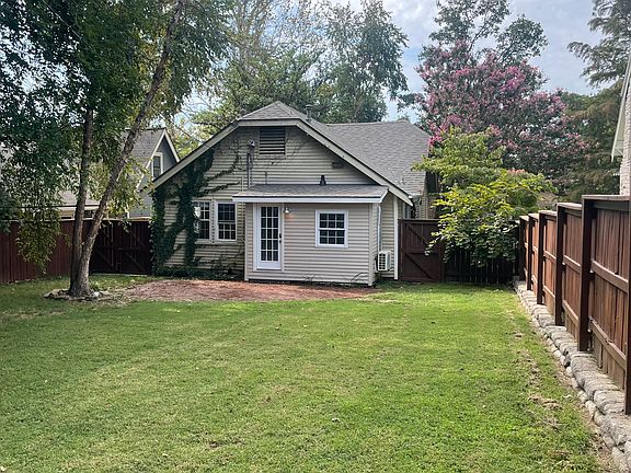 Large fenced in yard with 2 gates. Very private