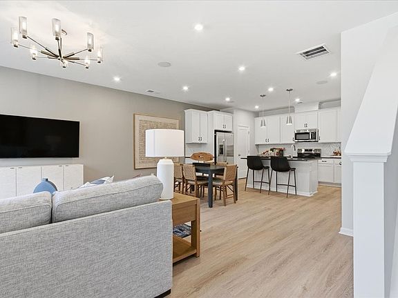 9 Ceilings Across the First Floor