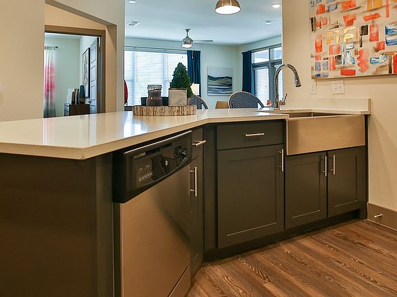 Enclave at Woodland Lakes Model Unit Kitchen