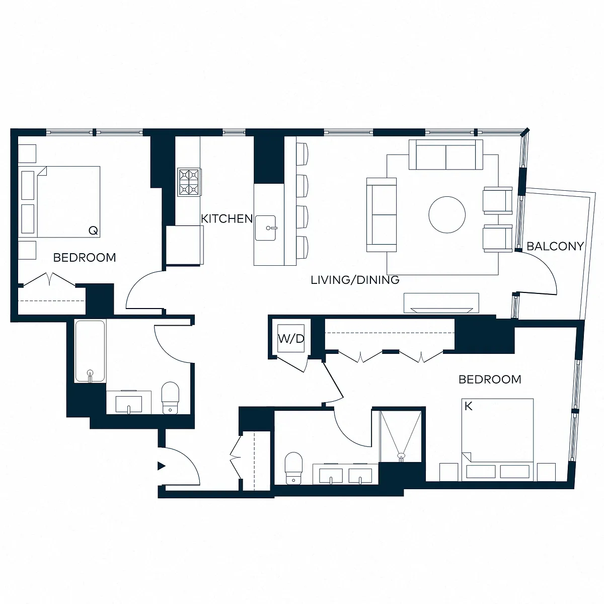 Floor plan B7