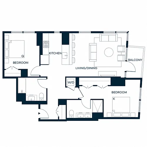 Floor plan B7