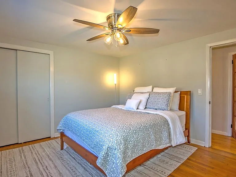 Bedroom 1 of 4 with Queen Size Mattress and 1/2 Bath