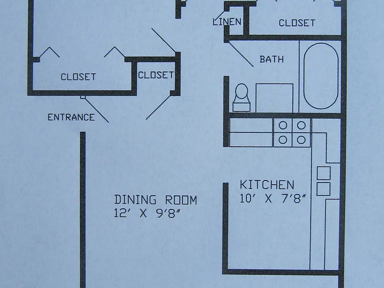 This unit is one bedroom only