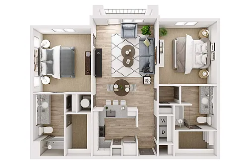 Floor plan B1