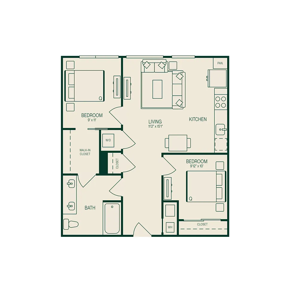 Floor plan B1