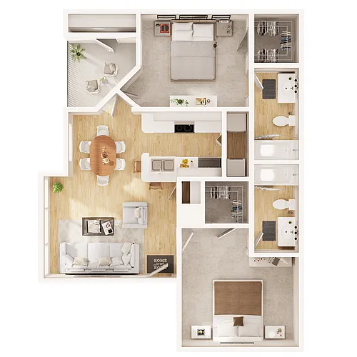 Floor plan B1