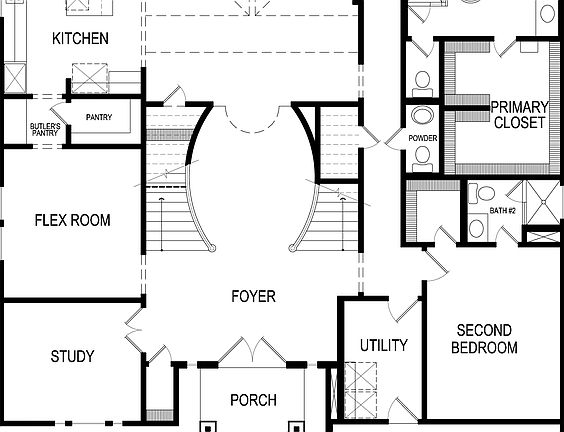 Northhaven FSW - First Floor Plan