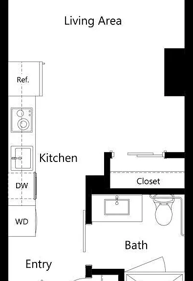 S2 floor plan The Waverly