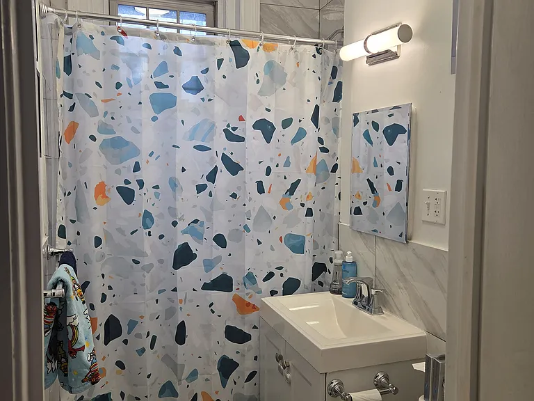 Bathroom with tub/shower combo
