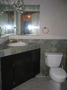 Floor to ceiling tile